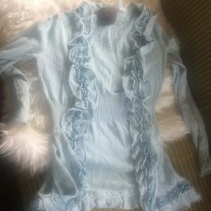 Anthro curly cardigan